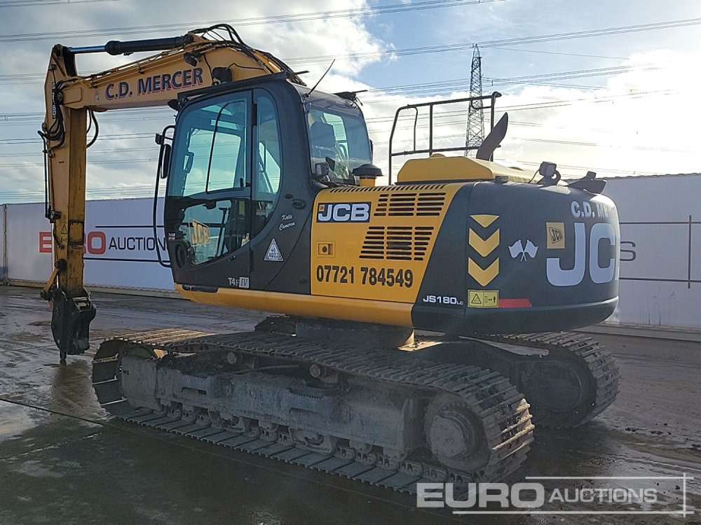2017 JCB JS180LC - 크롤러 굴삭기 : 사진 3 2017 JCB JS180LC - 크롤러 굴삭기 : 사진 3