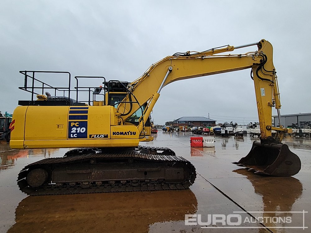 크롤러 굴삭기 2017 Komatsu PC210LC-10 : 사진 6