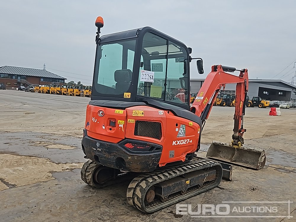 2017 Kubota KX027-4 - 미니 굴삭기 : 사진 5 2017 Kubota KX027-4 - 미니 굴삭기 : 사진 5