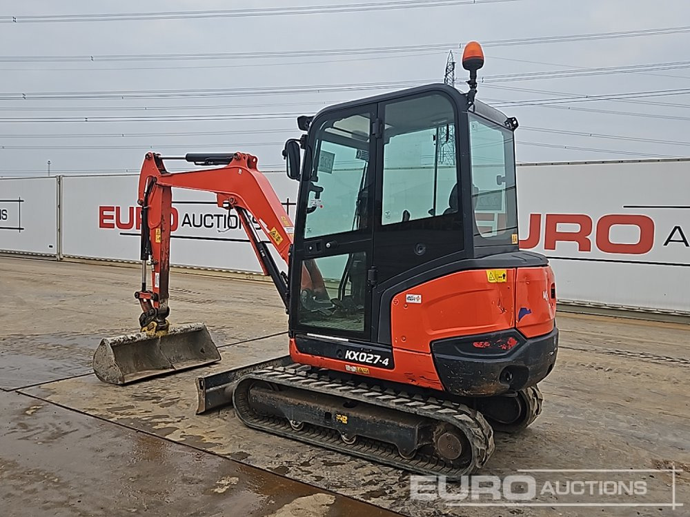 2017 Kubota KX027-4 - 미니 굴삭기 : 사진 3 2017 Kubota KX027-4 - 미니 굴삭기 : 사진 3