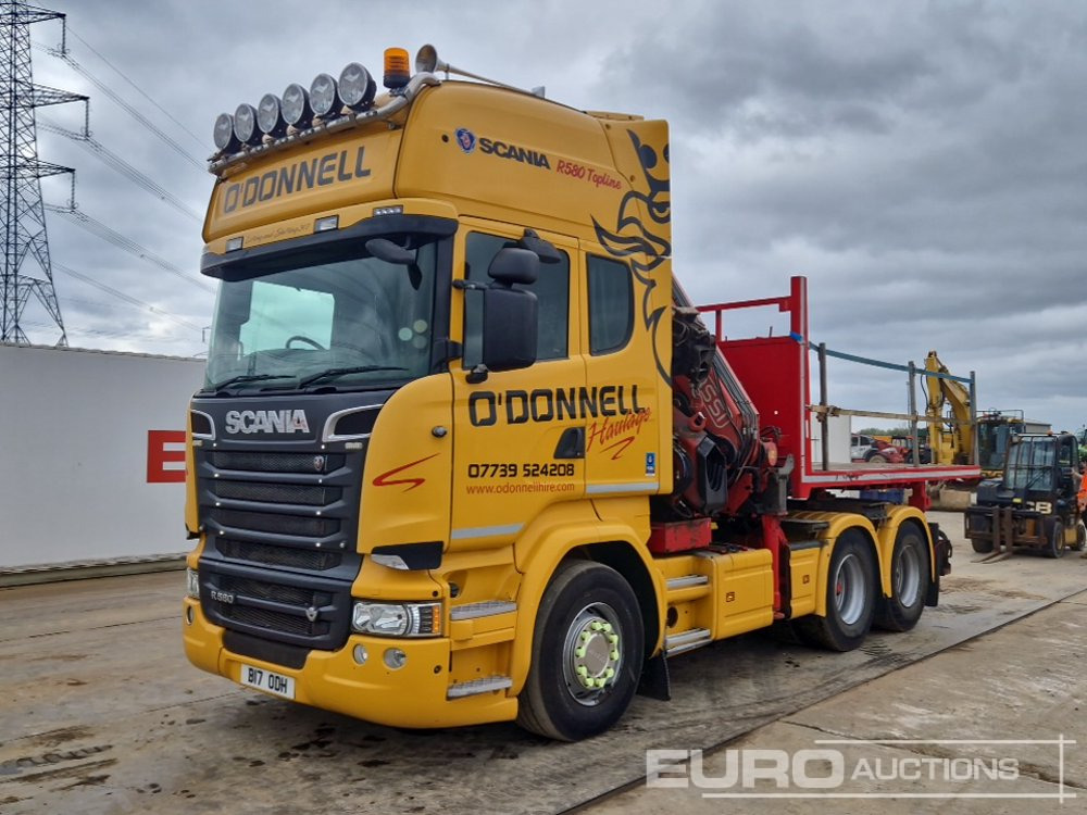 2017 Scania R580 V8 - 트랙터 유닛 : 사진 1 2017 Scania R580 V8 - 트랙터 유닛 : 사진 1