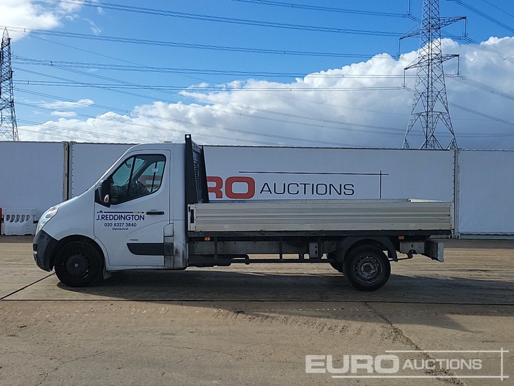 2017 Vauxhall Movano 3500 - 플랫베드 밴 : 사진 3 2017 Vauxhall Movano 3500 - 플랫베드 밴 : 사진 3