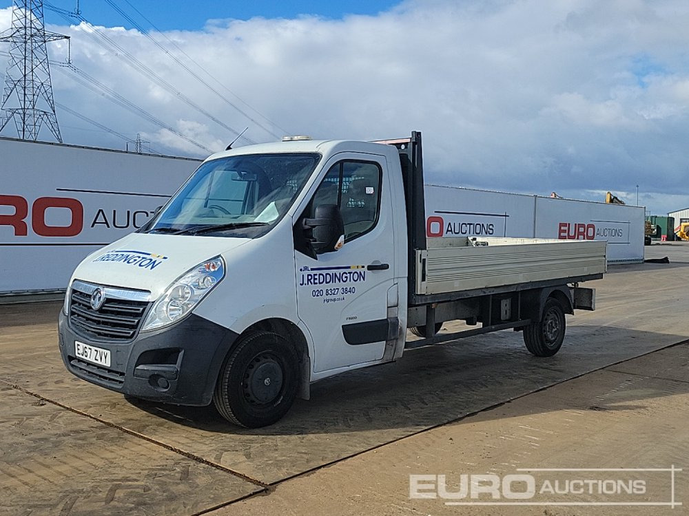 2017 Vauxhall Movano 3500 - 플랫베드 밴 : 사진 2 2017 Vauxhall Movano 3500 - 플랫베드 밴 : 사진 2