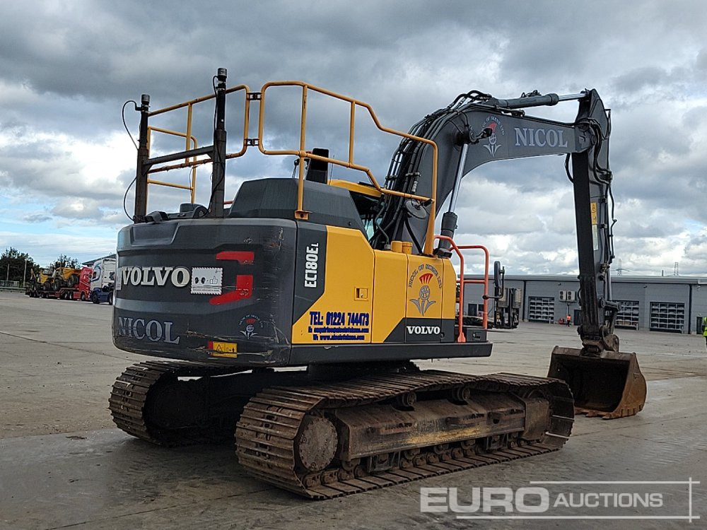 2017 Volvo EC180EL - 크롤러 굴삭기 : 사진 5 2017 Volvo EC180EL - 크롤러 굴삭기 : 사진 5