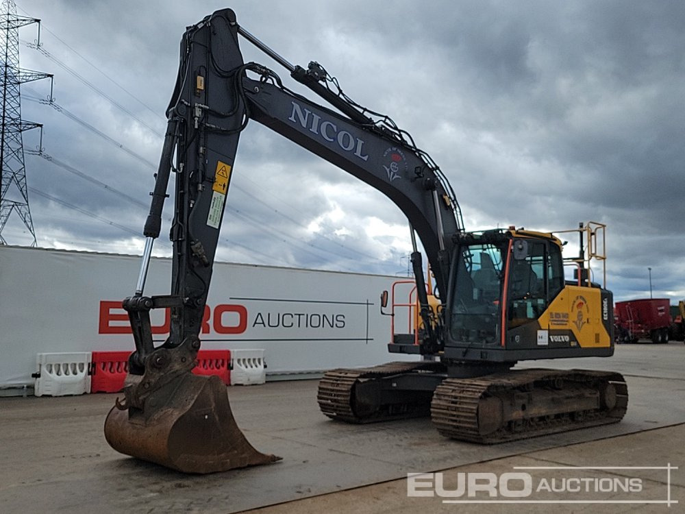2017 Volvo EC180EL - 크롤러 굴삭기 : 사진 1 2017 Volvo EC180EL - 크롤러 굴삭기 : 사진 1
