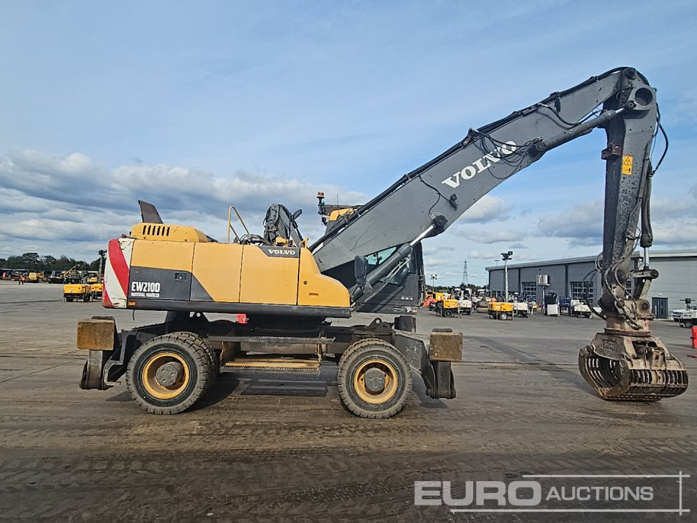 2017 Volvo EW210 - 휠 굴삭기 : 사진 5 2017 Volvo EW210 - 휠 굴삭기 : 사진 5