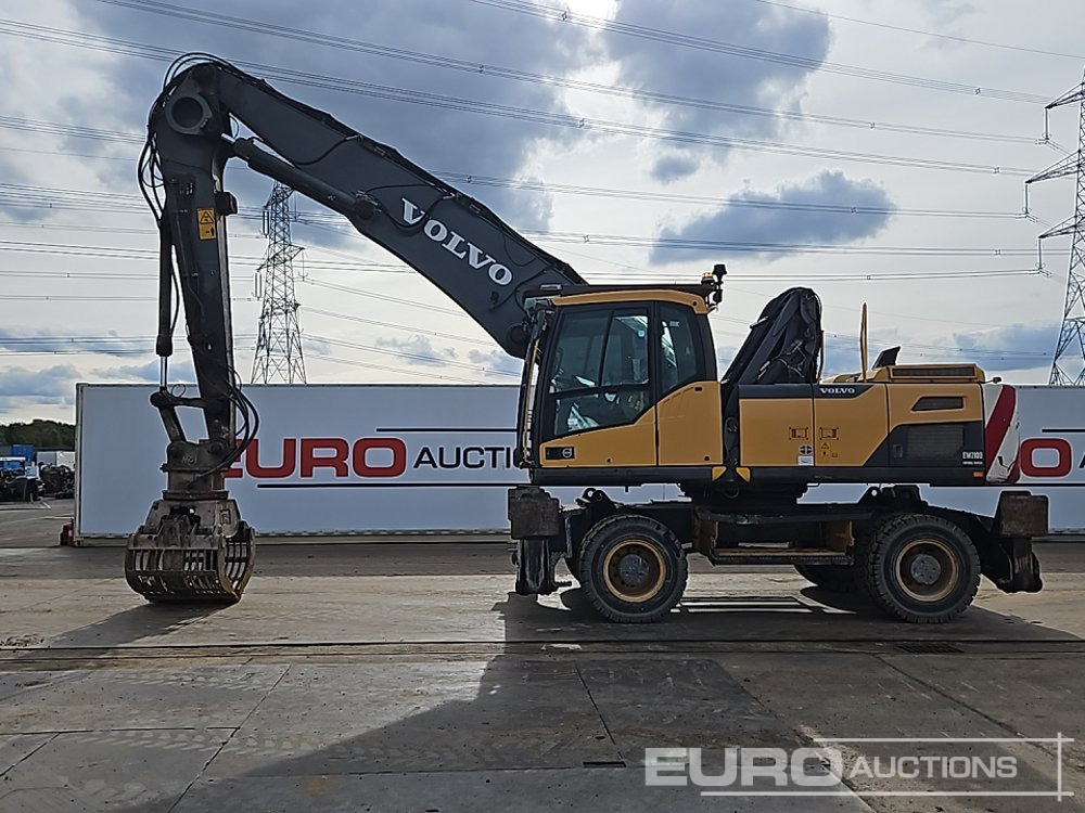 2017 Volvo EW210 - 휠 굴삭기 : 사진 2 2017 Volvo EW210 - 휠 굴삭기 : 사진 2