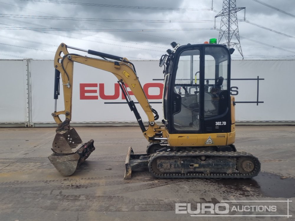 2018 CAT 302.7DCR - 미니 굴삭기 : 사진 2 2018 CAT 302.7DCR - 미니 굴삭기 : 사진 2