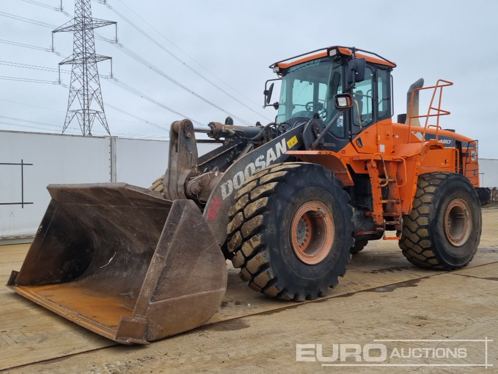 2018 Doosan DL420-5 - 휠 로더 : 사진 1 2018 Doosan DL420-5 - 휠 로더 : 사진 1