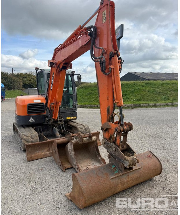 2018 Doosan DX63-3 - 미니 굴삭기 : 사진 1 2018 Doosan DX63-3 - 미니 굴삭기 : 사진 1