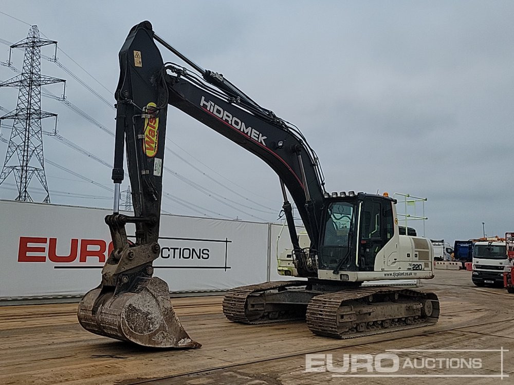 2018 Hidromek HMK220 - 크롤러 굴삭기 : 사진 1 2018 Hidromek HMK220 - 크롤러 굴삭기 : 사진 1