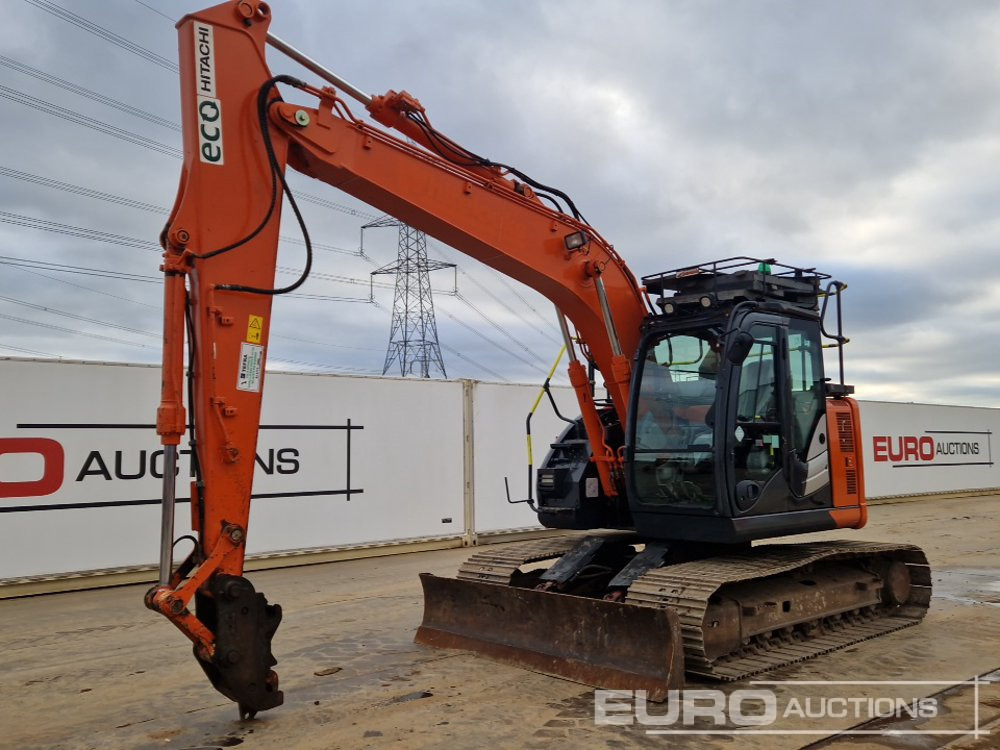 2018 Hitachi ZX135US-6 - 크롤러 굴삭기 : 사진 1 2018 Hitachi ZX135US-6 - 크롤러 굴삭기 : 사진 1