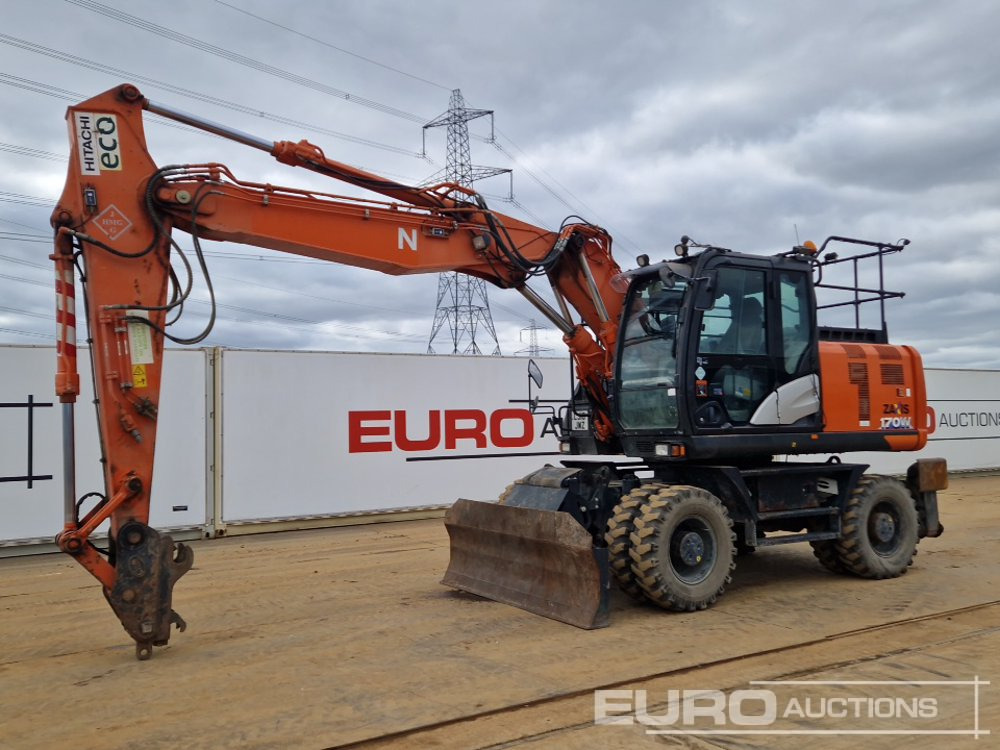 2018 Hitachi ZX170W-6 - 휠 굴삭기 : 사진 1 2018 Hitachi ZX170W-6 - 휠 굴삭기 : 사진 1