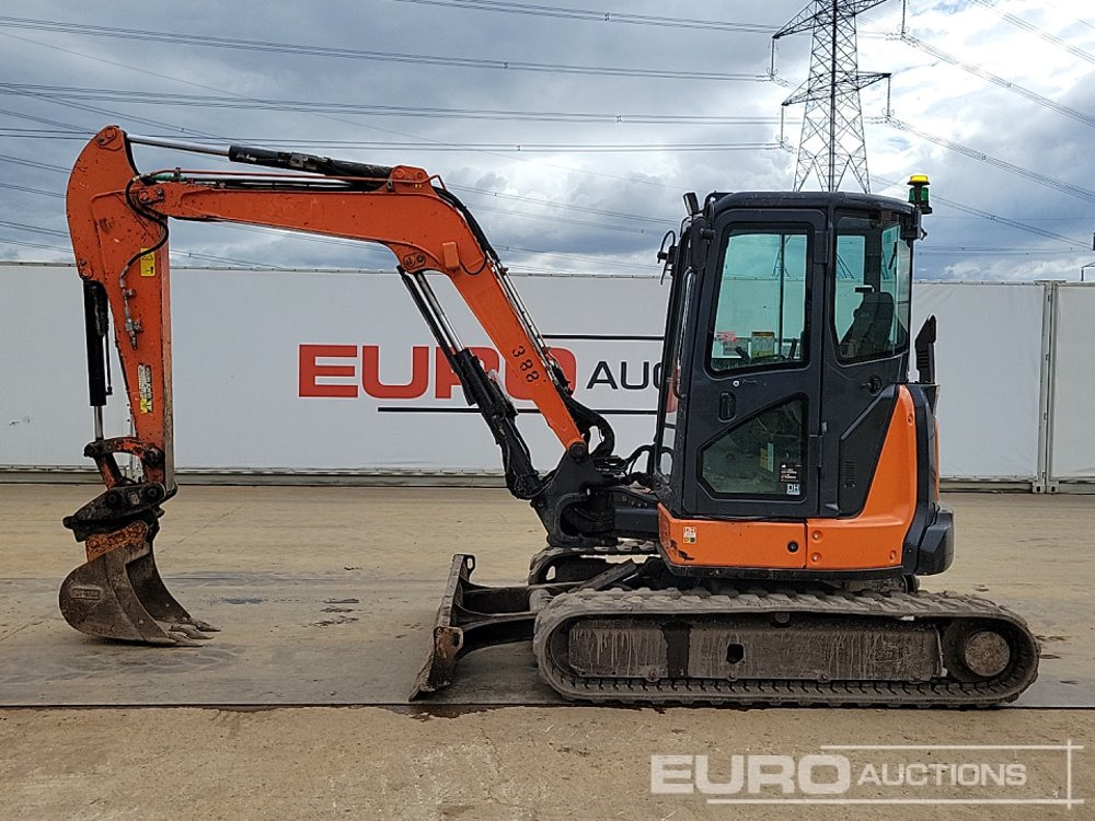 2018 Hitachi ZX55U-5A CLR - 미니 굴삭기 : 사진 2 2018 Hitachi ZX55U-5A CLR - 미니 굴삭기 : 사진 2