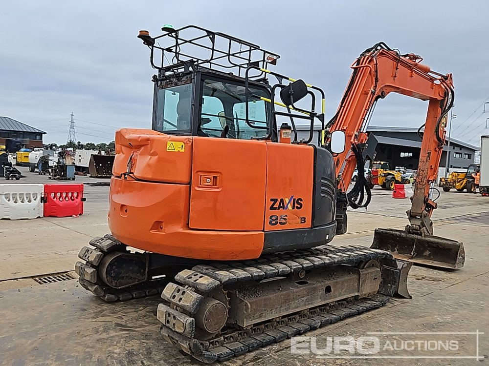 2018 Hitachi ZX85USB-5A - 미니 굴삭기 : 사진 5 2018 Hitachi ZX85USB-5A - 미니 굴삭기 : 사진 5