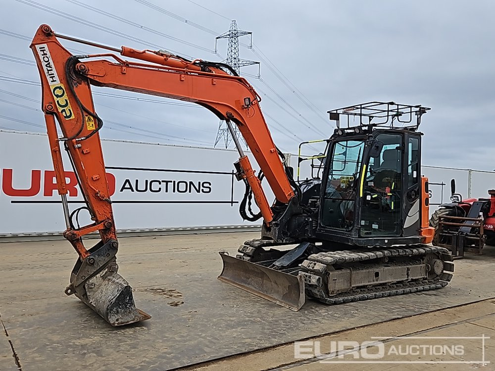 2018 Hitachi ZX85USB-5A - 미니 굴삭기 : 사진 1 2018 Hitachi ZX85USB-5A - 미니 굴삭기 : 사진 1