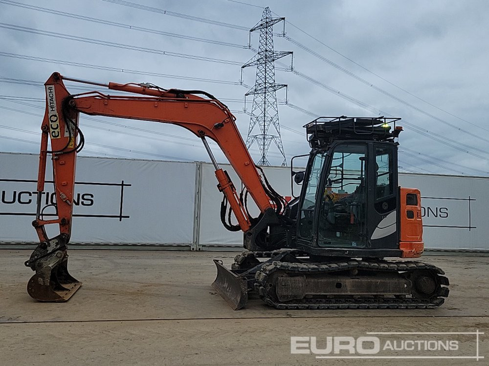 2018 Hitachi ZX85USB-5A - 미니 굴삭기 : 사진 2 2018 Hitachi ZX85USB-5A - 미니 굴삭기 : 사진 2