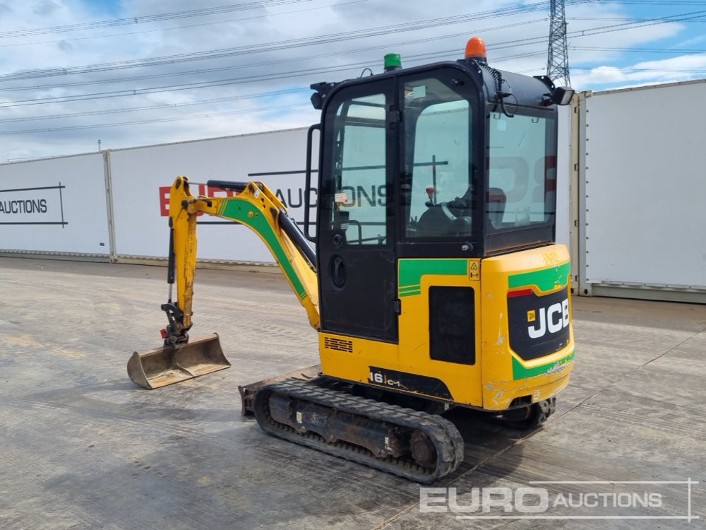 2018 JCB 16C-1 - 미니 굴삭기 : 사진 3 2018 JCB 16C-1 - 미니 굴삭기 : 사진 3