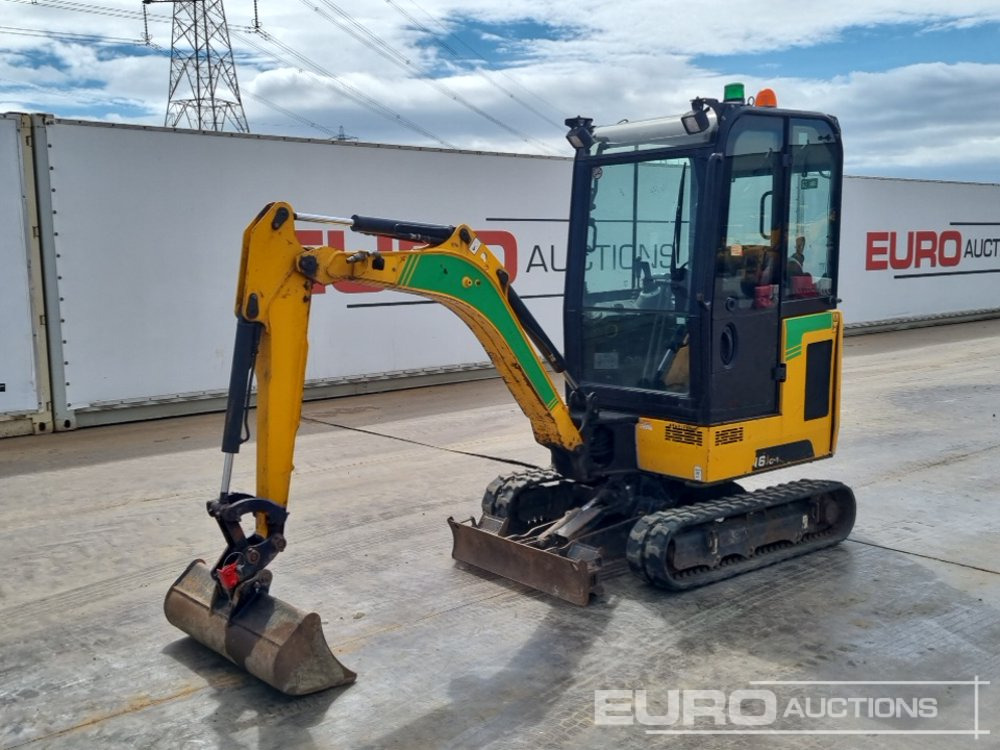 2018 JCB 16C-1 - 미니 굴삭기 : 사진 1 2018 JCB 16C-1 - 미니 굴삭기 : 사진 1