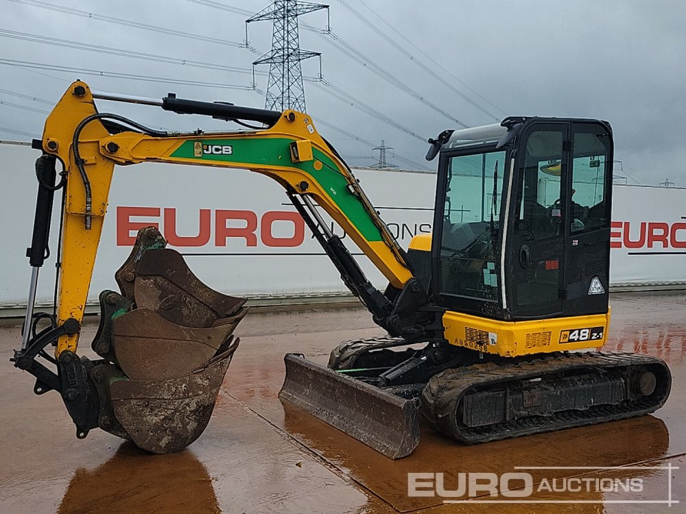 2018 JCB 48Z-1 T3 - 미니 굴삭기 : 사진 1 2018 JCB 48Z-1 T3 - 미니 굴삭기 : 사진 1