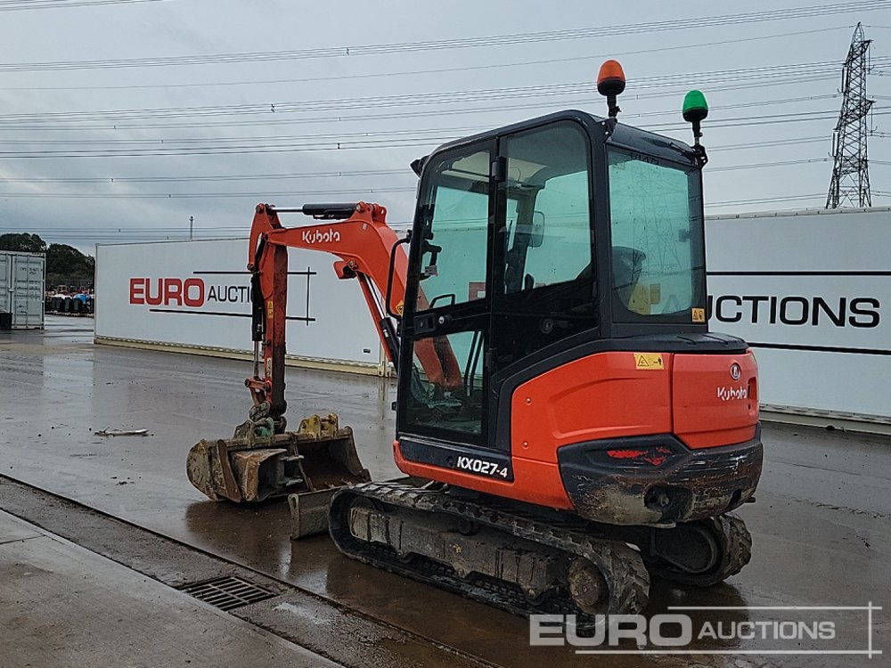 2018 Kubota KX027-4 - 미니 굴삭기 : 사진 3 2018 Kubota KX027-4 - 미니 굴삭기 : 사진 3