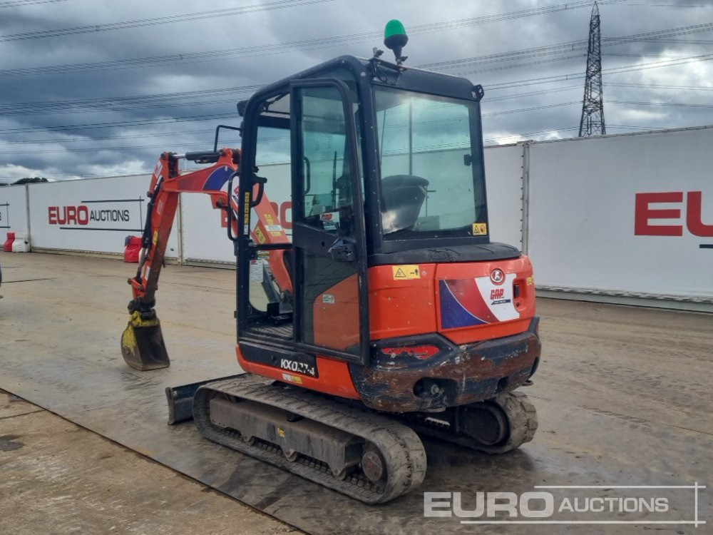 2018 Kubota KX027-4 - 미니 굴삭기 : 사진 3 2018 Kubota KX027-4 - 미니 굴삭기 : 사진 3