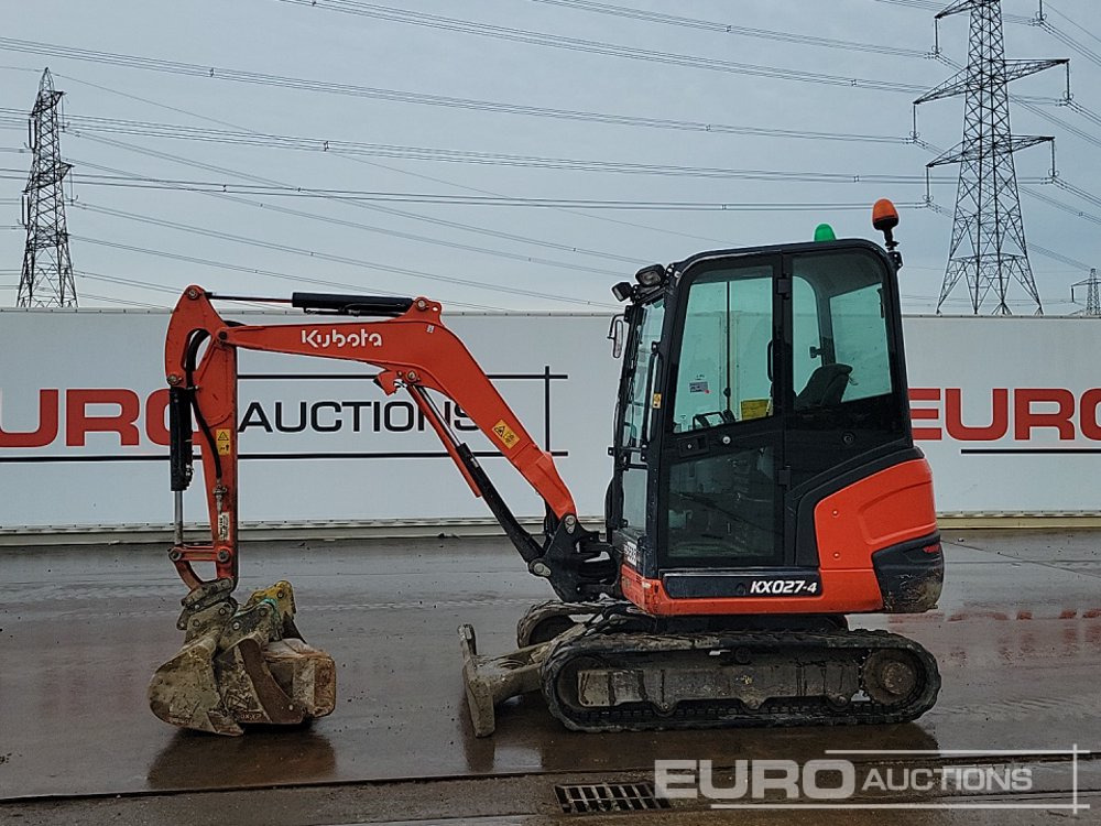 2018 Kubota KX027-4 - 미니 굴삭기 : 사진 2 2018 Kubota KX027-4 - 미니 굴삭기 : 사진 2