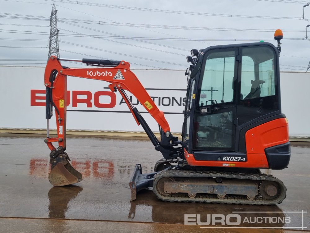 2018 Kubota KX027-4 - 미니 굴삭기 : 사진 2 2018 Kubota KX027-4 - 미니 굴삭기 : 사진 2
