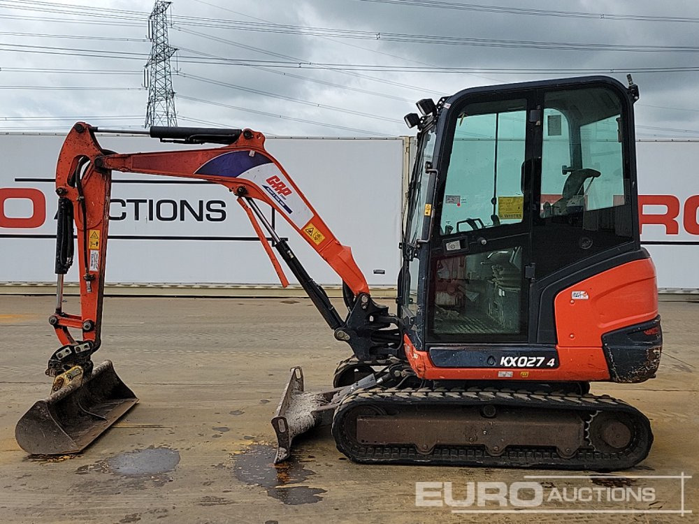 2018 Kubota KX027-4 - 미니 굴삭기 : 사진 2 2018 Kubota KX027-4 - 미니 굴삭기 : 사진 2