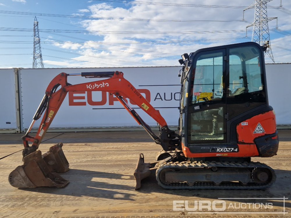 2018 Kubota KX027-4 - 미니 굴삭기 : 사진 2 2018 Kubota KX027-4 - 미니 굴삭기 : 사진 2