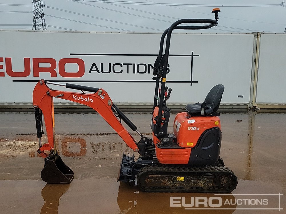 2018 Kubota U10-3 - 미니 굴삭기 : 사진 2 2018 Kubota U10-3 - 미니 굴삭기 : 사진 2