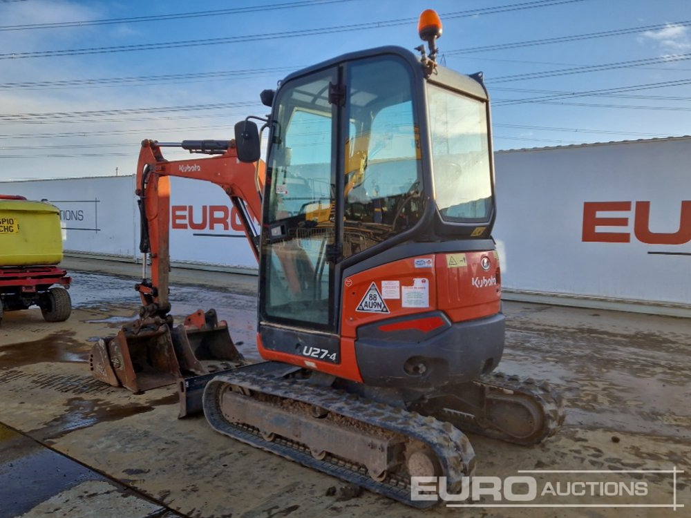 2018 Kubota U27-4 - 미니 굴삭기 : 사진 3 2018 Kubota U27-4 - 미니 굴삭기 : 사진 3