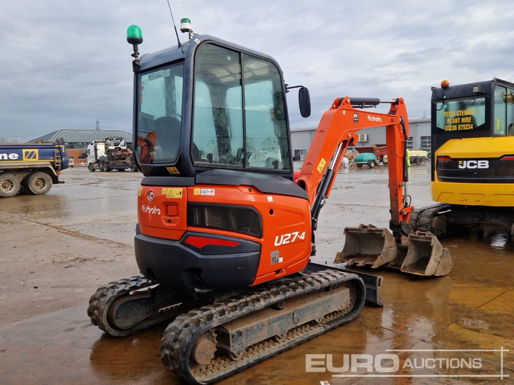 2018 Kubota U27-4 - 미니 굴삭기 : 사진 5 2018 Kubota U27-4 - 미니 굴삭기 : 사진 5