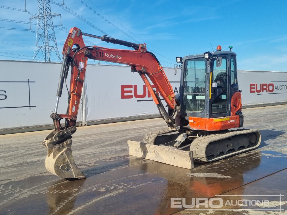 2018 Kubota U48-4 - 미니 굴삭기 : 사진 1 2018 Kubota U48-4 - 미니 굴삭기 : 사진 1