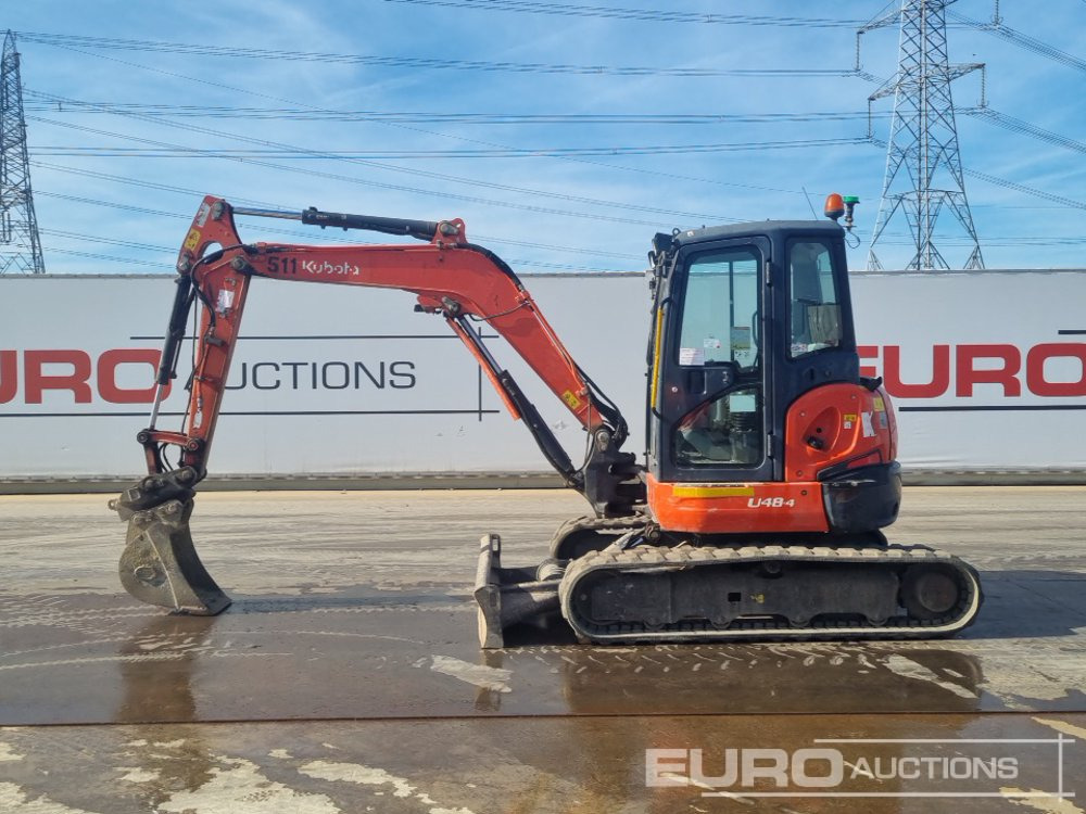 2018 Kubota U48-4 - 미니 굴삭기 : 사진 2 2018 Kubota U48-4 - 미니 굴삭기 : 사진 2