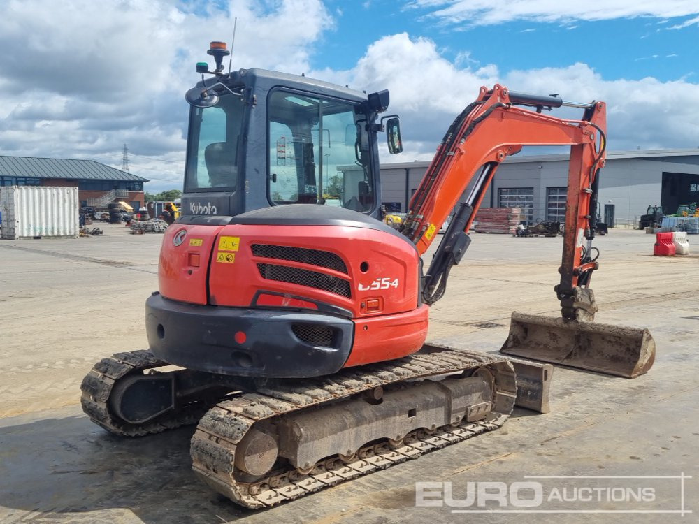 2018 Kubota U55-4 - 미니 굴삭기 : 사진 5 2018 Kubota U55-4 - 미니 굴삭기 : 사진 5