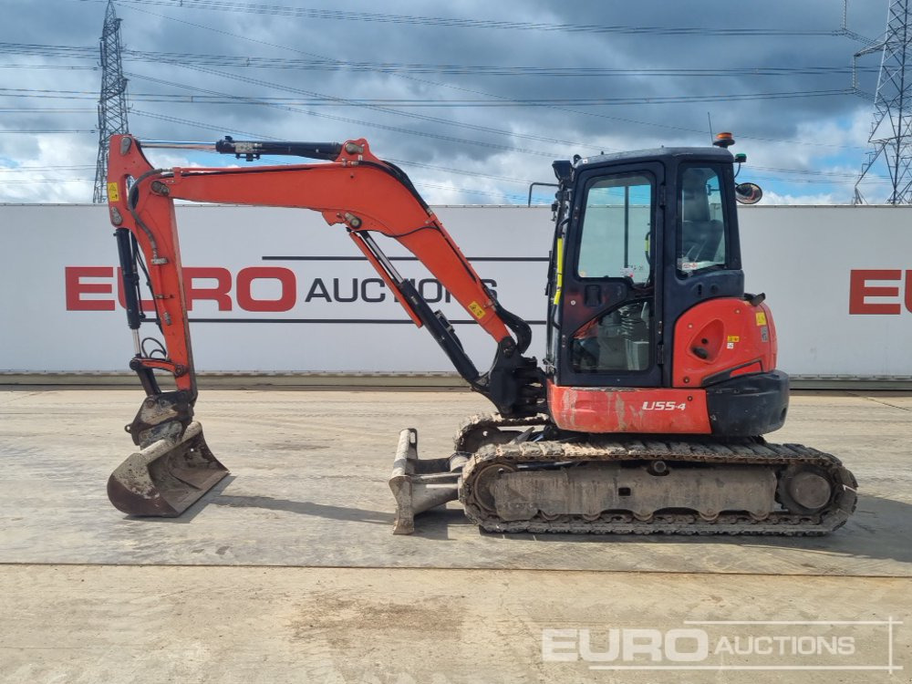 2018 Kubota U55-4 - 미니 굴삭기 : 사진 2 2018 Kubota U55-4 - 미니 굴삭기 : 사진 2