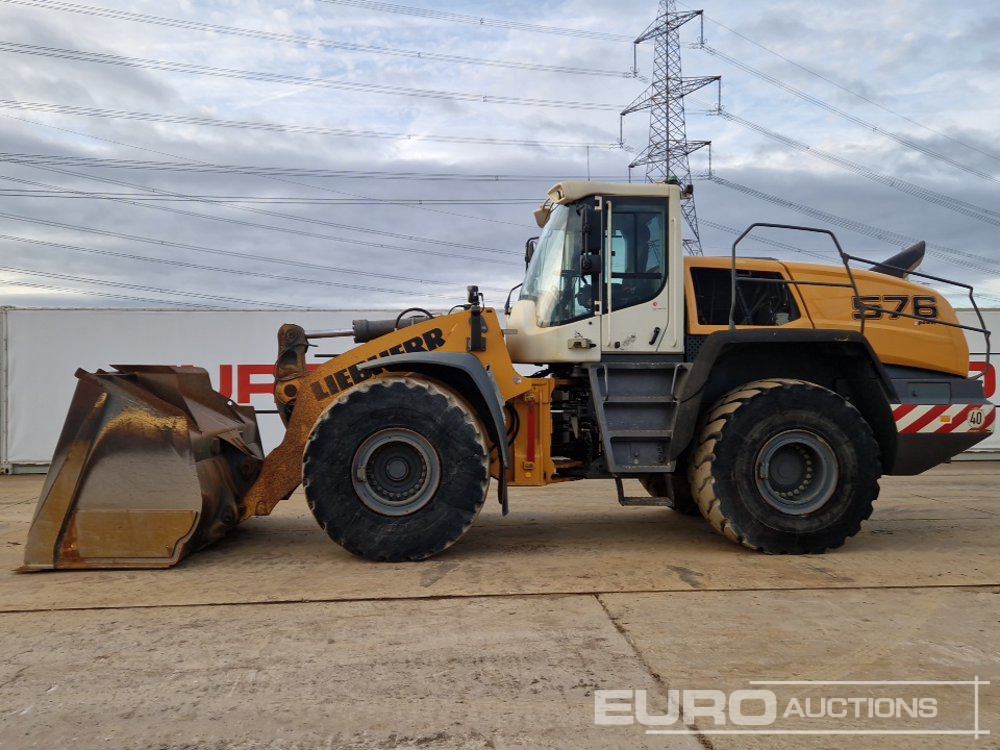 2018 Liebherr L576 - 휠 로더 : 사진 2 2018 Liebherr L576 - 휠 로더 : 사진 2
