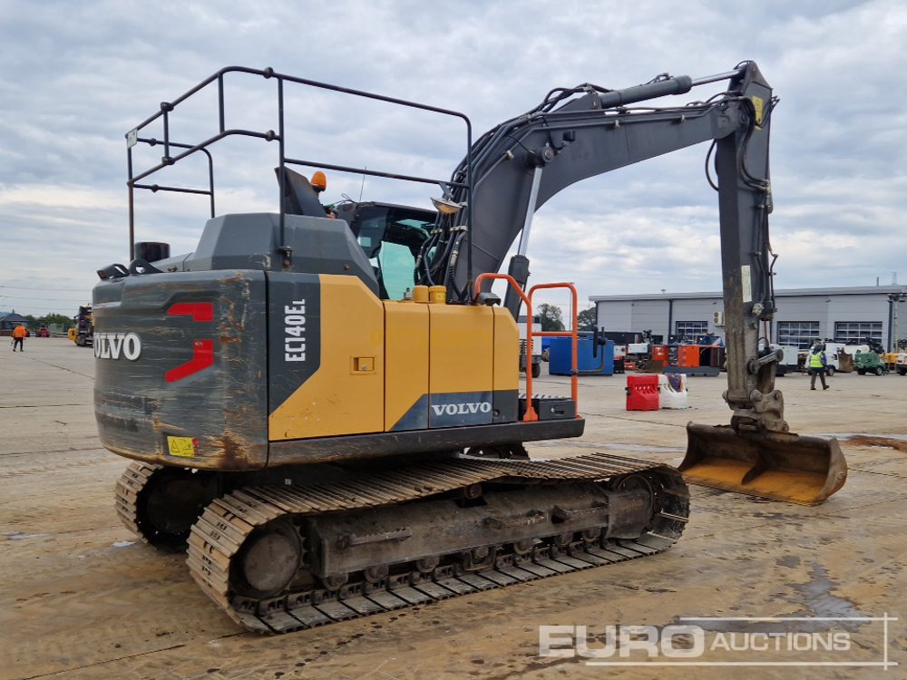 2018 Volvo EC140EL - 크롤러 굴삭기 : 사진 5 2018 Volvo EC140EL - 크롤러 굴삭기 : 사진 5