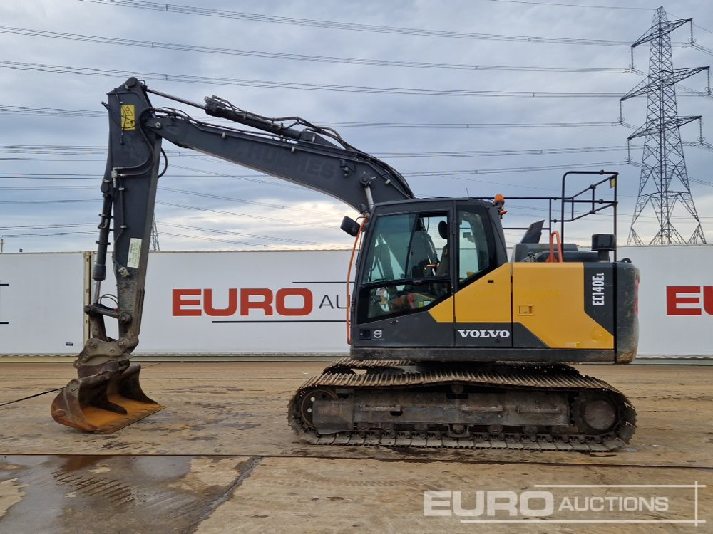 2018 Volvo EC140EL - 크롤러 굴삭기 : 사진 2 2018 Volvo EC140EL - 크롤러 굴삭기 : 사진 2