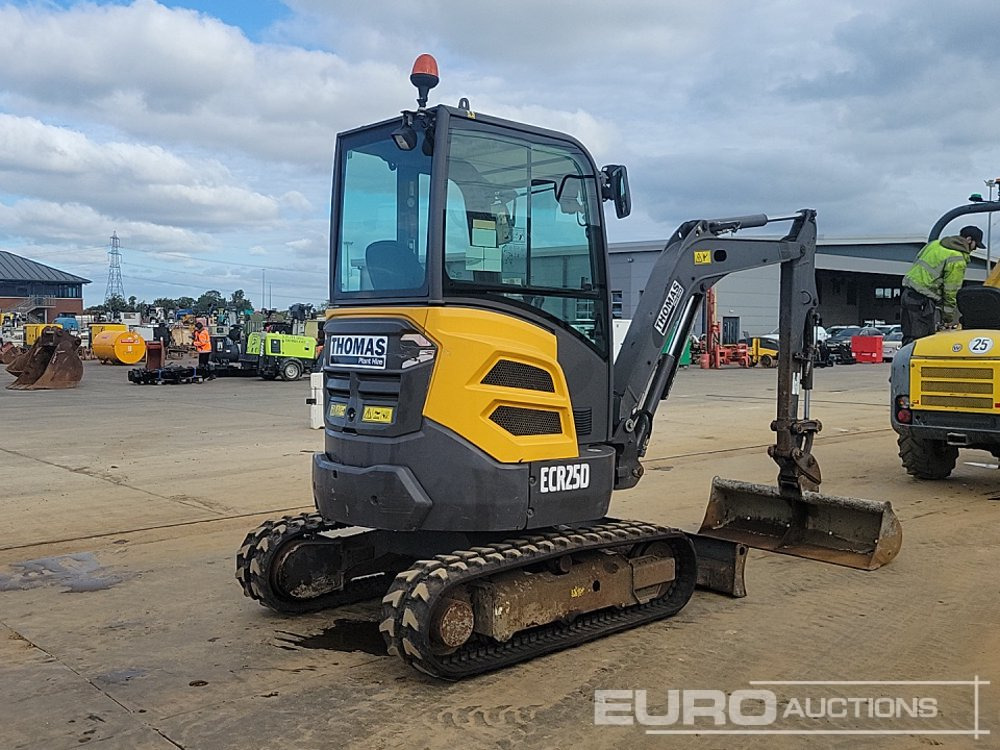 2018 Volvo ECR25D - 미니 굴삭기 : 사진 5 2018 Volvo ECR25D - 미니 굴삭기 : 사진 5