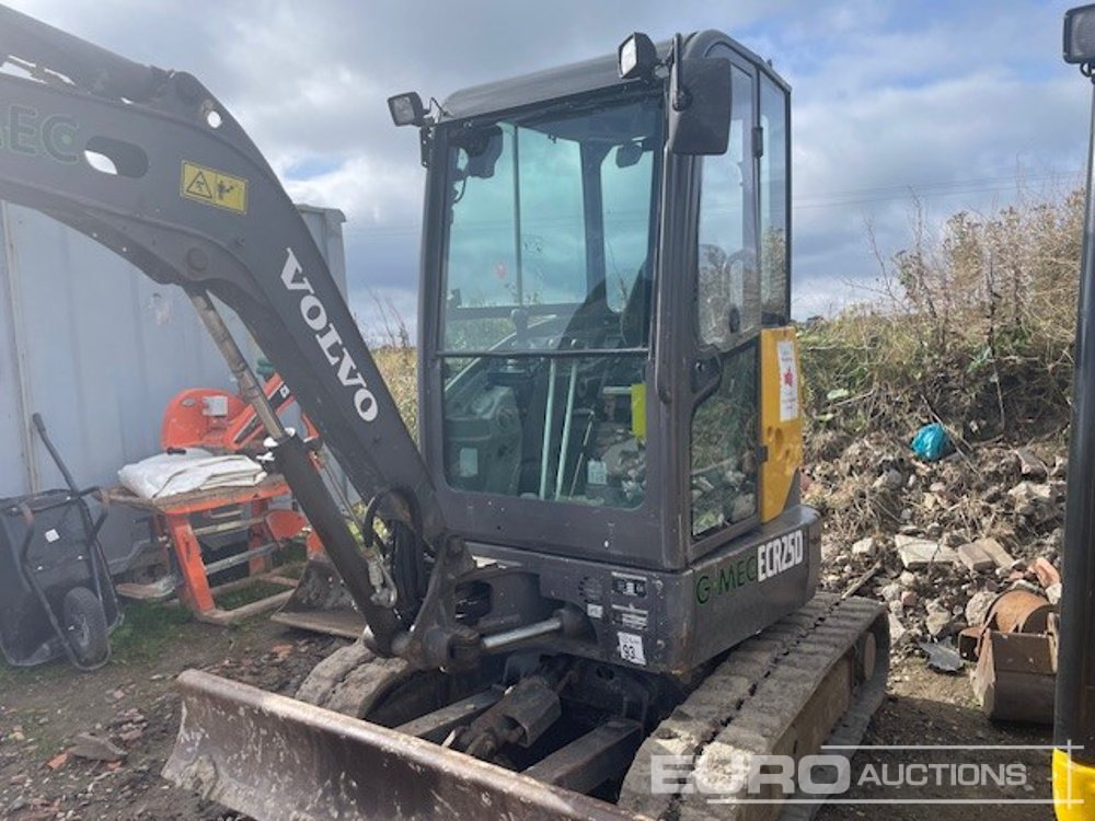 2018 Volvo ECR25D - 미니 굴삭기 : 사진 3 2018 Volvo ECR25D - 미니 굴삭기 : 사진 3