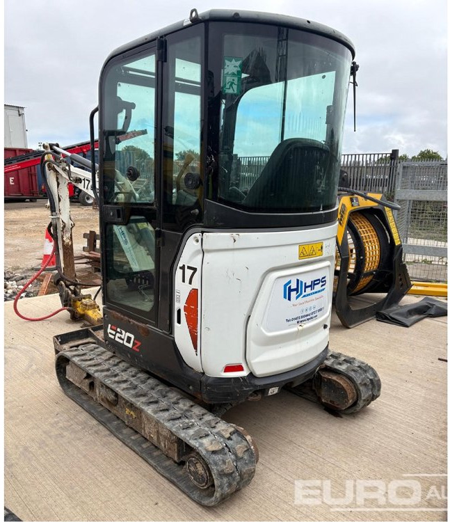 2019 Bobcat E20Z - 미니 굴삭기 : 사진 2 2019 Bobcat E20Z - 미니 굴삭기 : 사진 2
