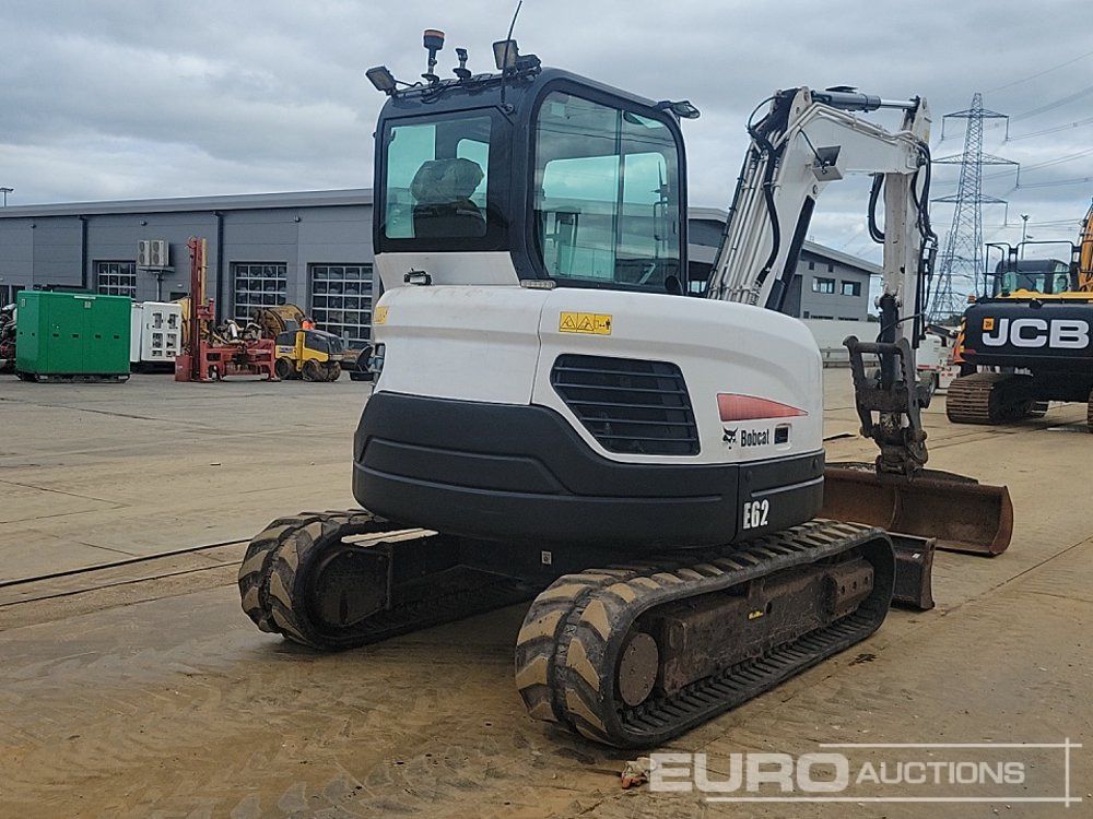 2019 Bobcat E62 - 미니 굴삭기 : 사진 5 2019 Bobcat E62 - 미니 굴삭기 : 사진 5