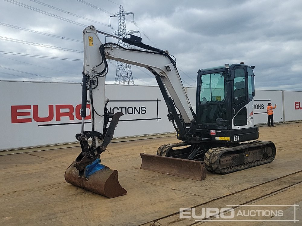 2019 Bobcat E62 - 미니 굴삭기 : 사진 1 2019 Bobcat E62 - 미니 굴삭기 : 사진 1