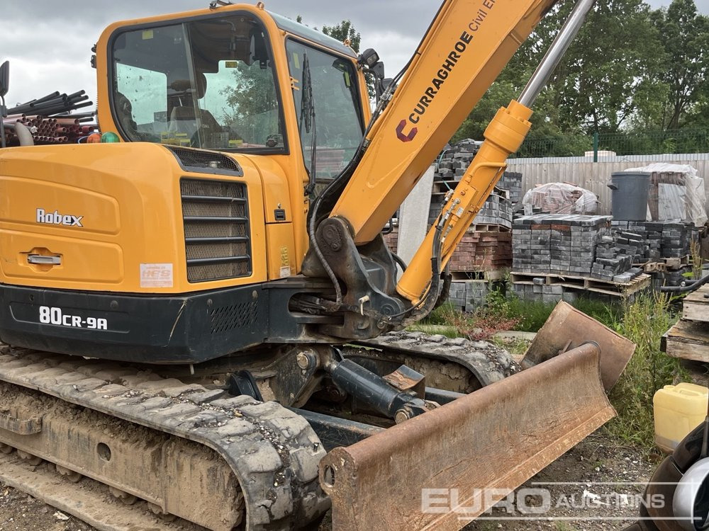 2019 Hyundai Robex R80CR-9A - 미니 굴삭기 : 사진 2 2019 Hyundai Robex R80CR-9A - 미니 굴삭기 : 사진 2