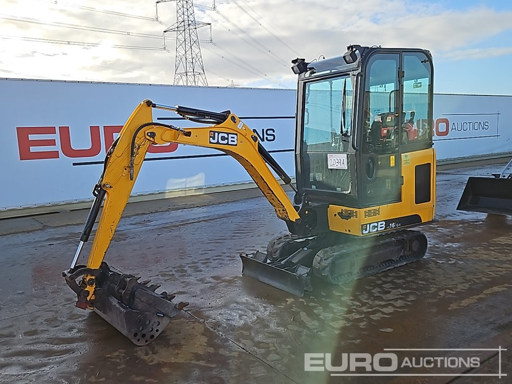 2019 JCB 16C-1 T3 - 미니 굴삭기 : 사진 1 2019 JCB 16C-1 T3 - 미니 굴삭기 : 사진 1