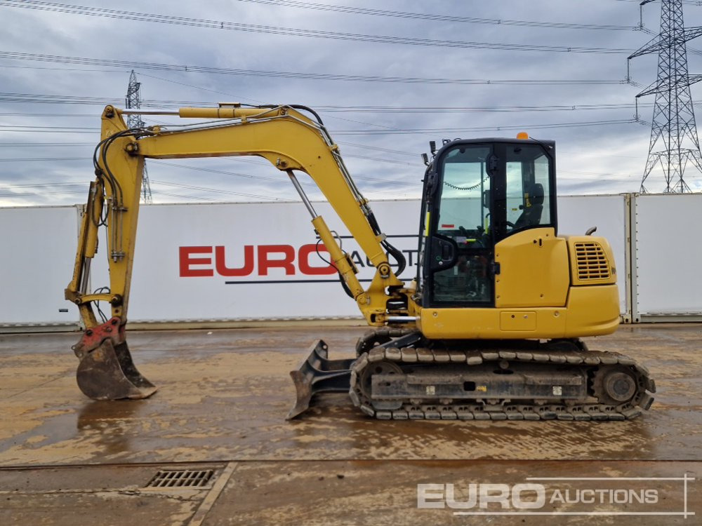 2019 Komatsu PC80MR-5E0 - 미니 굴삭기 : 사진 2 2019 Komatsu PC80MR-5E0 - 미니 굴삭기 : 사진 2