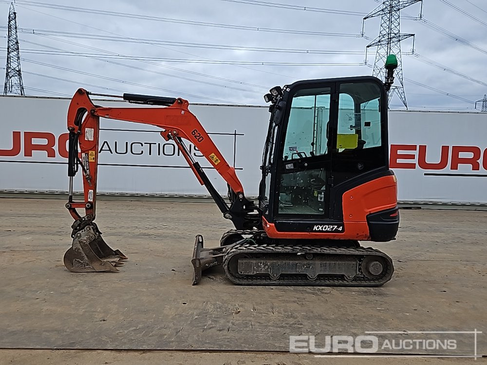 2019 Kubota KX027-4 - 미니 굴삭기 : 사진 2 2019 Kubota KX027-4 - 미니 굴삭기 : 사진 2