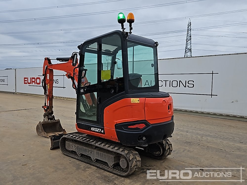 2019 Kubota KX027-4 - 미니 굴삭기 : 사진 3 2019 Kubota KX027-4 - 미니 굴삭기 : 사진 3